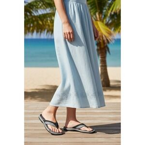 Columbia‎ Women's Thong Sandals Silver Size 5 Summer Flip Flops outdoor resort